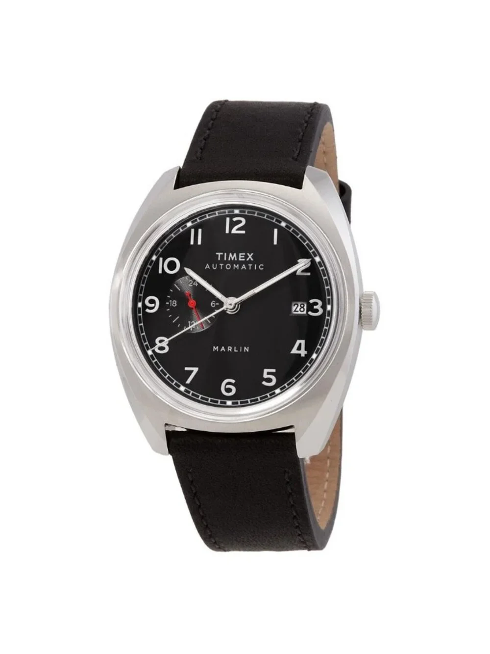 NWT Timex Marlin Automatic Black Dial Men's Watch TW2V62100